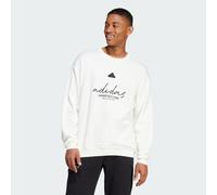 Adidas Brand Love French Terry Sweatshirt Weiß M / Regular Mann (Herstellerartikelnummer: IW3546/M)