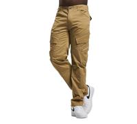 Brandit Hose Adven Slim Fit Cargohose Camel Baumwolle Herren Größe XL