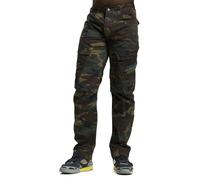 Brandit Adven Slim Fit Pants, Farbe: Woodland, Größe: S