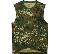 Brandit ärmelloses Tank Top T-Shirt Flecktarn 4XL