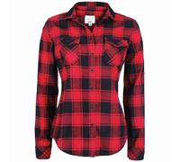 Brandit AMY Damen Flanellhemd - Red/Black S