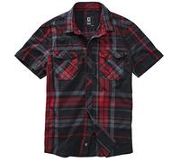 Brandit Bandit Hemd Roadstar Antracite Red Black 5XL