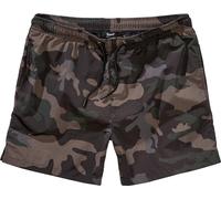 Brandit Basic Badeshorts, dunkles camouflage, Größe S