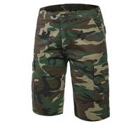Brandit Kids BDU Ripstop Shorts woodland, Größe S/122-128, Baumwolle