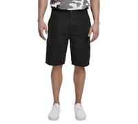 leichte Brandit Herren Shorts Taschen mit Baumwolle Schwarz 6XL
