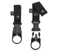 Brandit Belt and Molle Loop Bottle Holder 2er Set schwarz