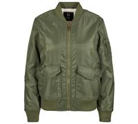 Brandit - Bomber Sherpa Damenjacke - Olive XL