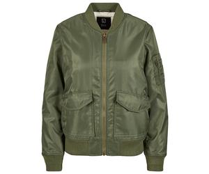 Brandit - Bomber Sherpa Damenjacke - Olive XXL
