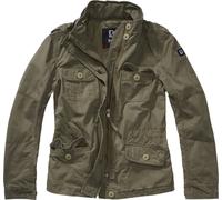 Outdoorjacke BRANDIT "Damen Ladies Britannia Jacket" Gr. 3XL, grün (olive) Damen Jacken Outdoorjacken (62650257-XXXL)