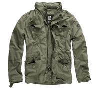 Brandit Britannia Jacke M Herren Baumwolle grün, M