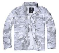 Outdoorjacke BRANDIT "Herren Britannia Winter Jacket" Gr. XL, grau (blizzard camo) Herren Jacken Outdoorjacken (22112135-XL)