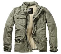 Brandit Britannia Winter Jacke, Grün (Oliv 1), M