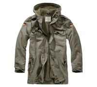Brandit Bundeswehr Flag Mantel M Olive