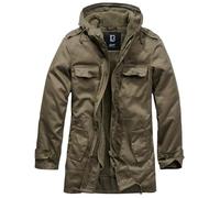 Brandit Parka Herren Winter Jacke BW Jacke Bundeswehr Parka Armee Mantel Feldjacke teddyfell, Olive SIZE,2XL|3XL|4XL|5XL|6XL|L|XL|7XL