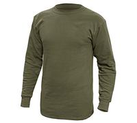Brandit Bundeswehr Unterhemd Winter mit Plüschfutter, Größe:8 (XXL), Farbe:Oliv