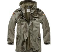 Brandit BW Parka Flag Jacke, grün, Größe L