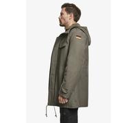 Brandit BW Parka mit Deutscher Flagge XXL / 54 oliv