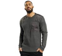 Brandit BW Pullover mit Brusttasche Anthrazit Synthetik Herren Größe M