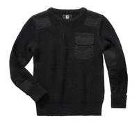 Brandit - BW Pullover - Pulli für Kinder - Black Körpergröße 134-140 cm