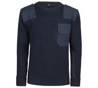 Brandit BW-Pullover - Rundhals, Navy, Gr.- S/46-48