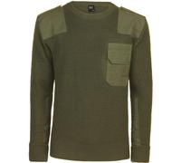 Brandit BW-Pullover Rundhals, Oliv, Größe 4XL/62