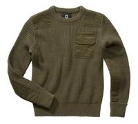 Brandit - BW Pullover - Pulli für Kinder - Olive Körpergröße 134-140 cm
