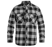 Brandit Check Langarmhemd XL Black / Charcoal