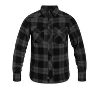 Brandit - Check Shirt Hemd - Black/Steel Grey XXL