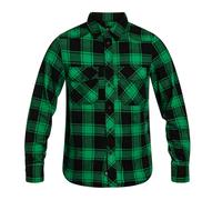 Brandit Check Shirt Herren Baumwoll Hemd XXL Green+black