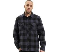 Brandit Check Shirt Herren Baumwoll Hemd S Black-grey