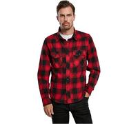 Brandit Check Shirt Herren Baumwoll Hemd S Red-black