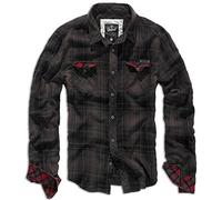 Brandit Checkshirt Duncan Brown-Black M