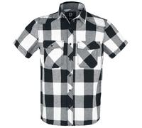 Hemd Brandit Check Halfsleeve Weiß/SchwarzM Weiß,Schwarz