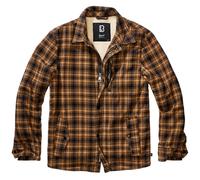 Brandit - Classic Sherpa Jacket Jacke - Camel/Black Checkered 5XL
