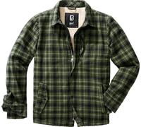 Brandit Classic Sherpa Textiljacke, grün/schwarz, Größe M