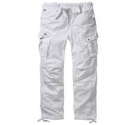 Brandit Columbia Mountain Vintage Cargo Hose (Sale) weiss, Größe 6XL, Herren, Baumwolle