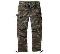 Brandit Columbia Mountain Vintage Cargo Hose woodland, Größe M, Herren, Baumwolle