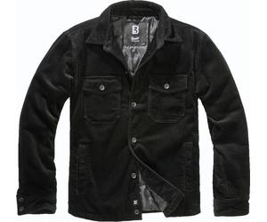 Brandit Cord Jacke, schwarz, Größe S