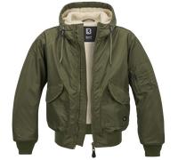 Brandit CWU Jacket hooded oliv