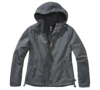 Brandit Damen Frontzip Windjacke Größe 5XL Farbe Anthrazit