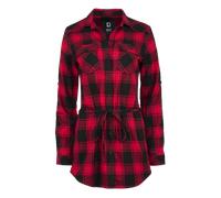 Brandit Damen Lucy Langarm-Shirt Größe XS Farbe Rot/Schwarz