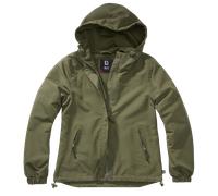 Brandit - Summer Windbreaker Frontzip - Damen Jacke - Olive L
