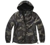 Brandit Damen Sommer Frontzip Windjacke Größe M Farbe Dunkles...