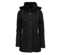Brandit Damen Square Fleece Outdoorjacke, Schwarz Größe S