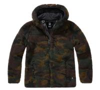 Brandit Damen Teddyfleece Outdoorjacke Kapuzen Größe 3XL Farbe Wald
