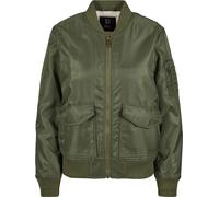 Brandit Damen Women Sherpa Bomberjacket 33118 Olive-XL