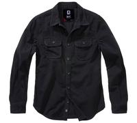 Brandit - Damenhemd Vintageshirt Long Sleeve - Black XS