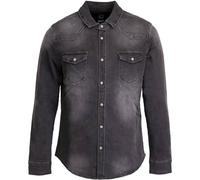 Brandit Denim Long Sleeve Jeanshemd Hemd Größe XXL