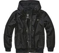 Brandit Bomberjacke Essential, Herren, Canvas, Schwarz, Größe 4XL