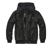 Brandit Bomberjacke Essential, Herren, Canvas, Schwarz, Größe 4XL